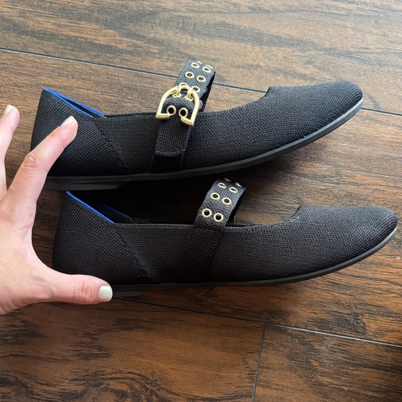 Rothy's the Ballet Mary Jane in Black - Picture 3 of 5